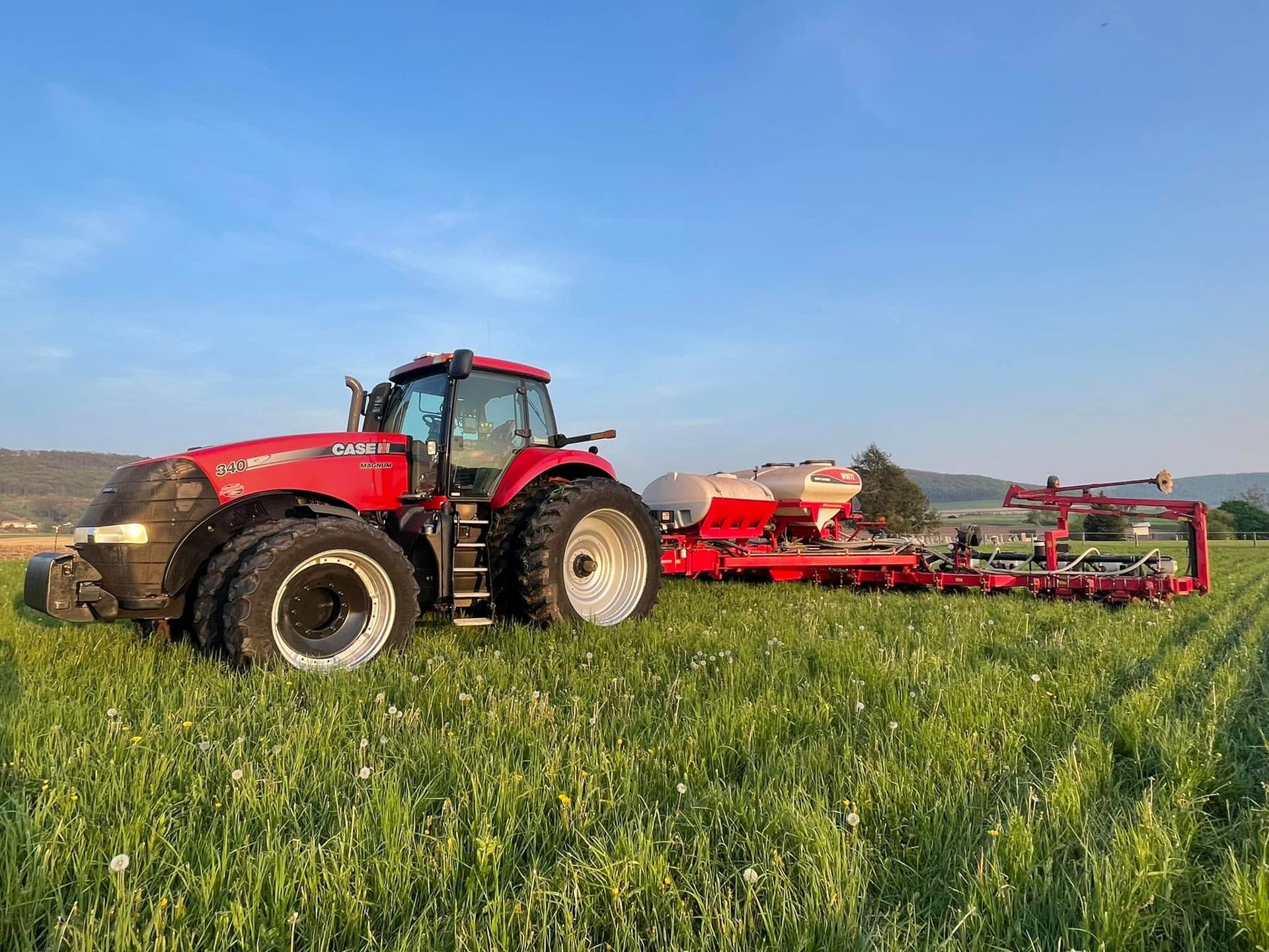 Planting season at Rolling Vale Farms